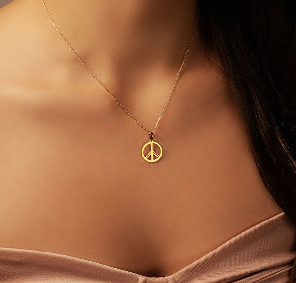 Mona Roza Altın Kolye