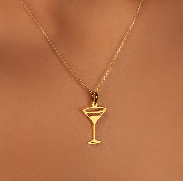 Mona Roza Altın Kolye