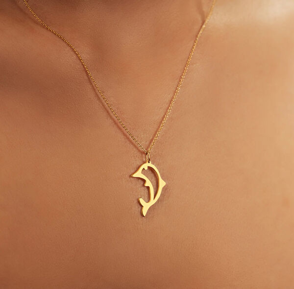 Mona Roza Altın Kolye