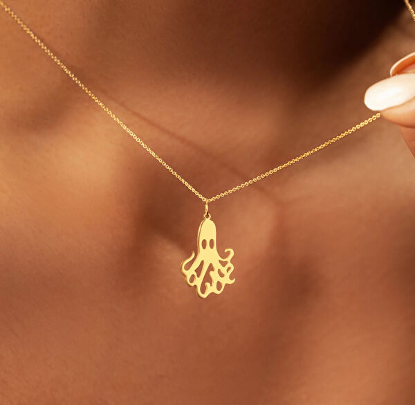 Mona Roza Altın Kolye