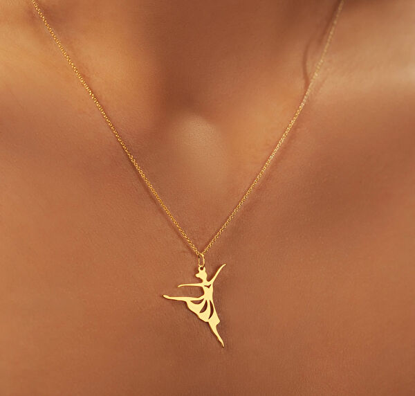 Mona Roza Altın Kolye