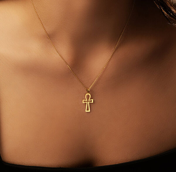 Mona Roza Altın Kolye