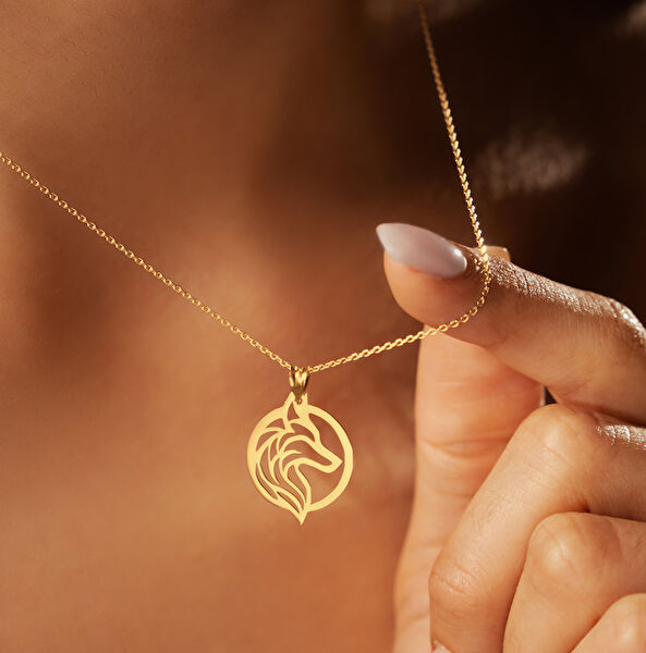 Mona Roza Altın Kolye