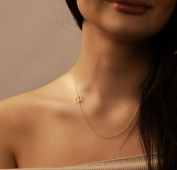 Mona Roza Altın Kolye