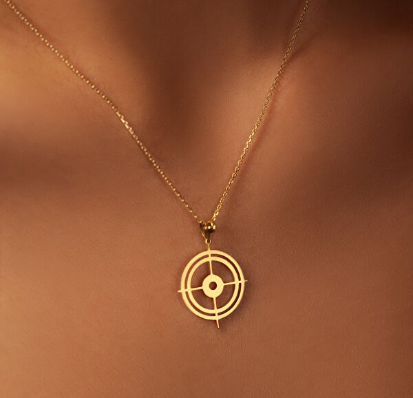 Mona Roza Altın Kolye