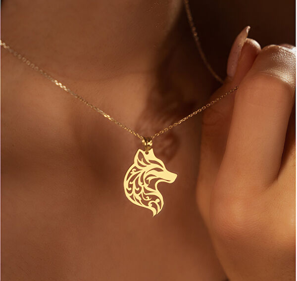 Mona Roza Altın Kolye