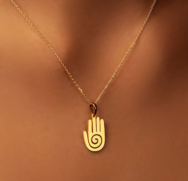 Mona Roza Altın Kolye