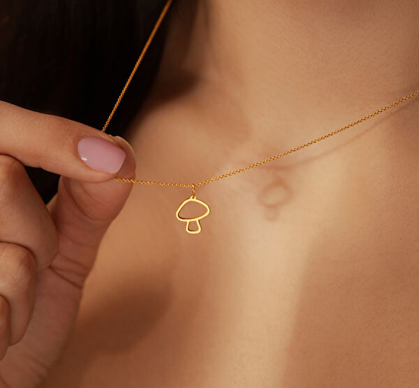 Mona Roza Altın Kolye