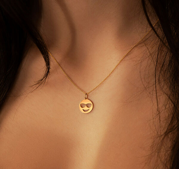 Mona Roza Altın Kolye