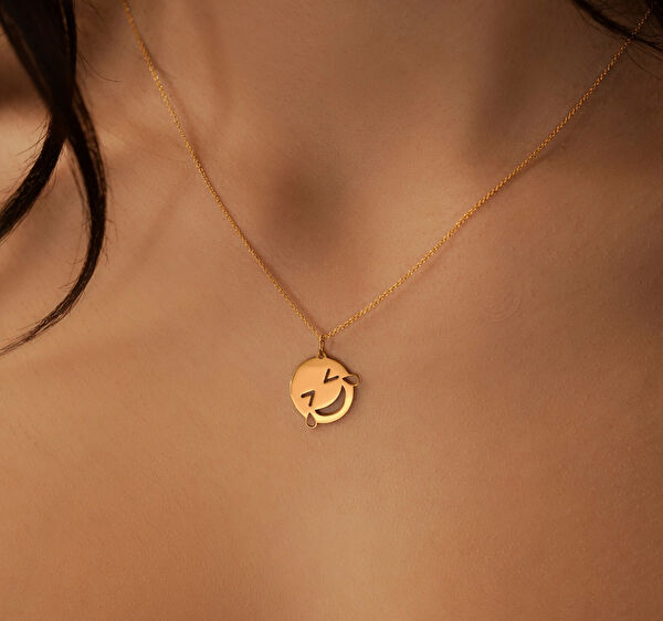 Mona Roza Altın Kolye