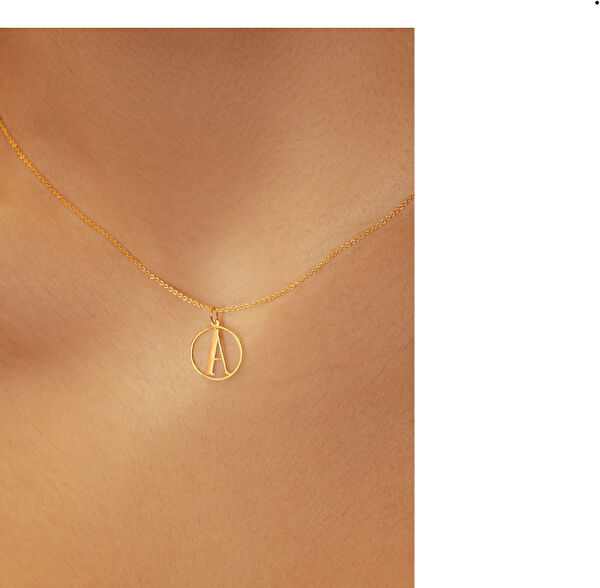 Mona Roza Altın Kolye