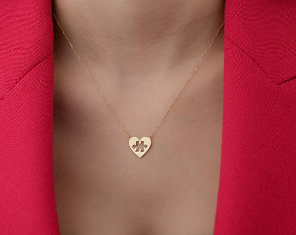 Mona Roza Altın Kolye