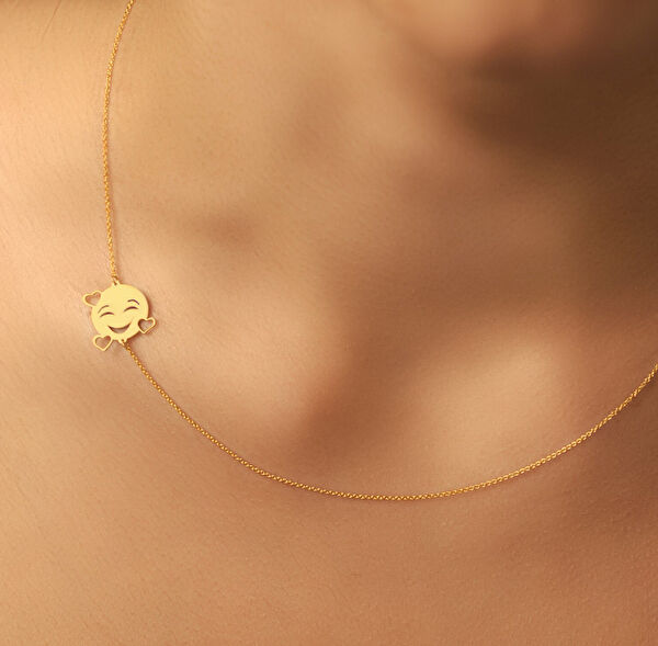 Mona Roza Altın Kolye