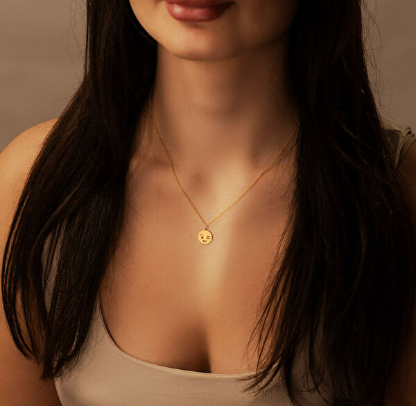 Mona Roza Altın Kolye