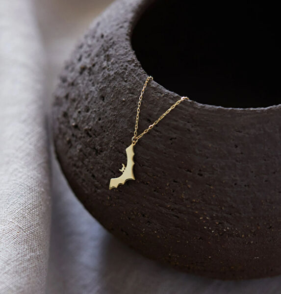 Mona Roza Altın Kolye