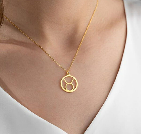 Mona Roza Altın Kolye