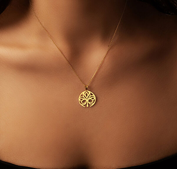 Mona Roza Altın Kolye