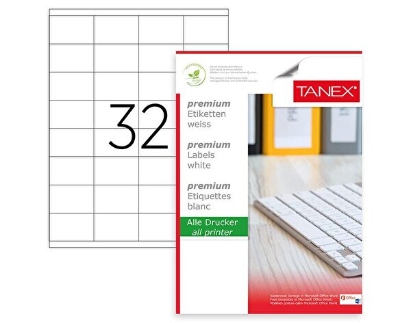 Tanex Etiket, Sticker