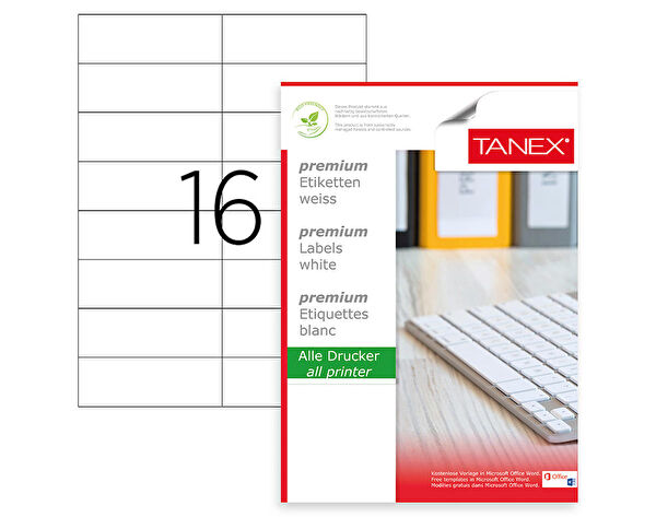 Tanex Etiket, Sticker