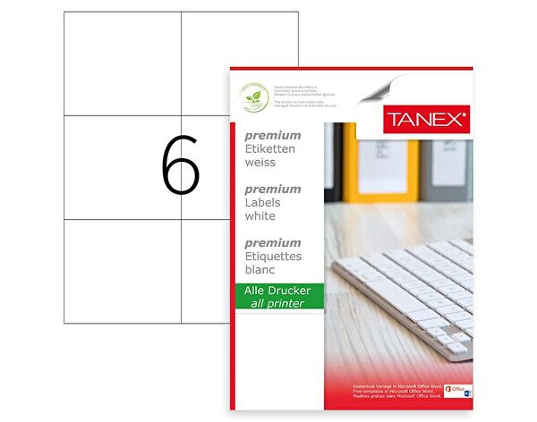 Tanex Etiket, Sticker