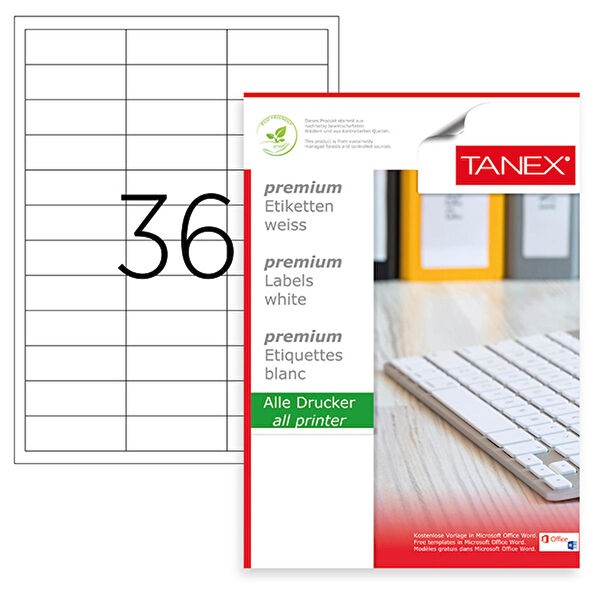 Tanex Barkod Etiketi