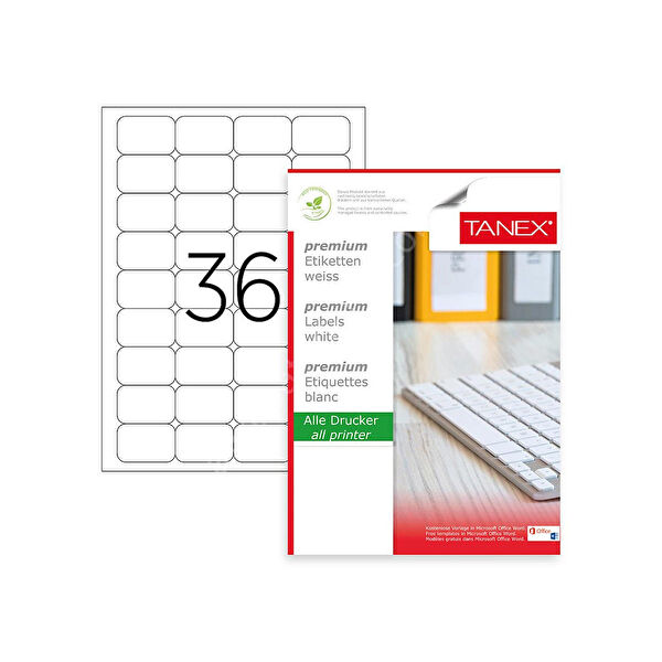 Tanex Etiket, Sticker