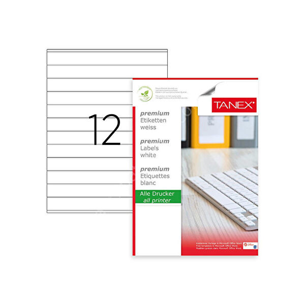 Tanex Etiket, Sticker