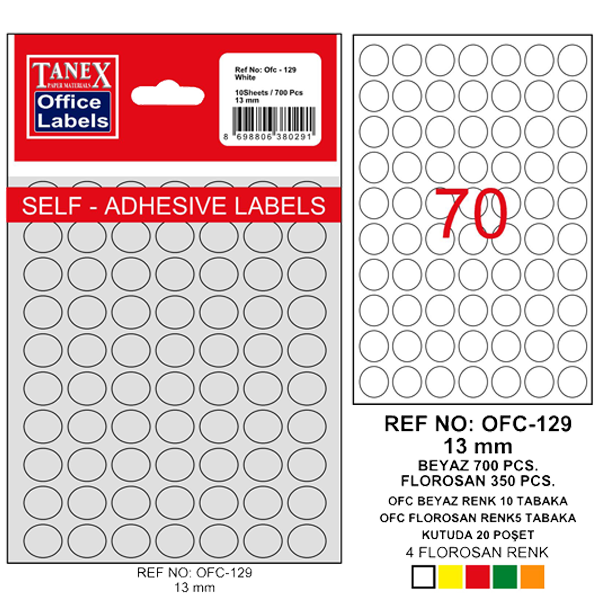 Tanex Yazıcı Şeritleri