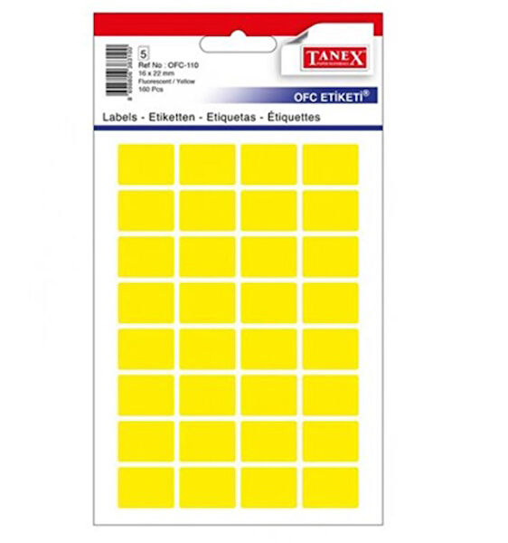 Tanex Etiket, Sticker