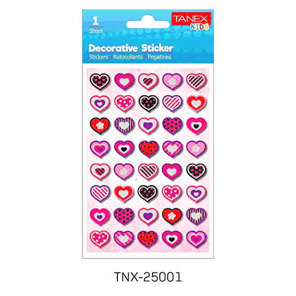 Tanex Etiket, Sticker