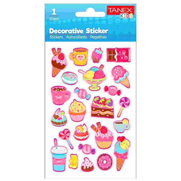 Tanex Etiket, Sticker