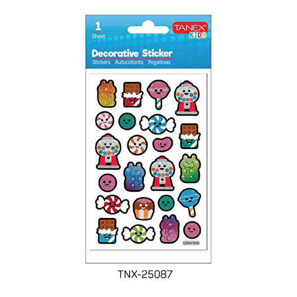 Tanex Etiket, Sticker