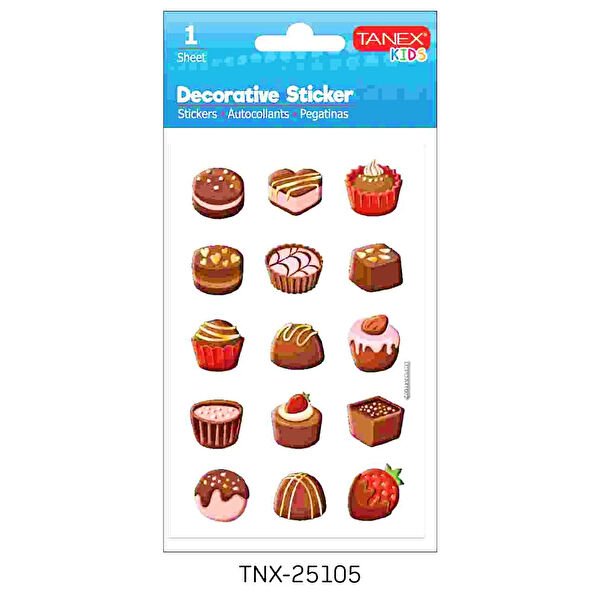 Tanex Etiket, Sticker