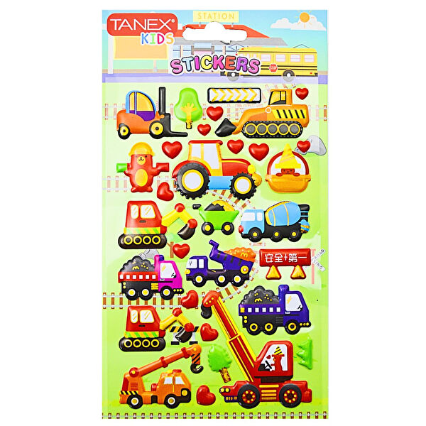 Tanex Etiket, Sticker