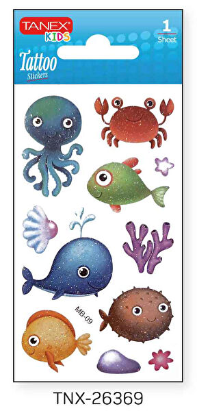 Tanex Geçici Dövme, Şablonları