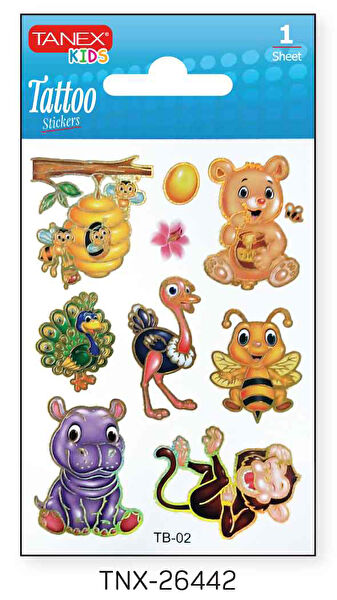 Tanex Geçici Dövme, Şablonları