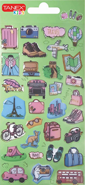 Tanex Etiket, Sticker