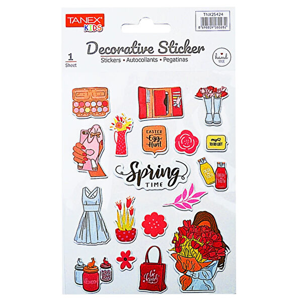 Tanex Etiket, Sticker