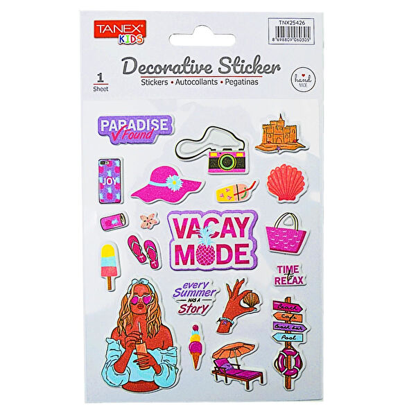 Tanex Etiket, Sticker