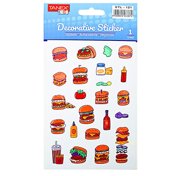 Tanex Etiket, Sticker