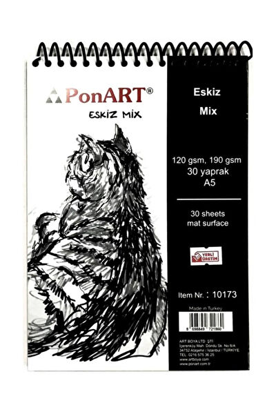 Ponart Resim Defteri, Kağıtları