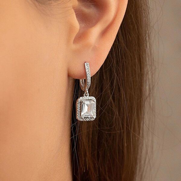 Gümüş Pazarım Küpe