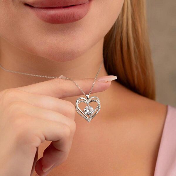 Gümüş Pazarım Kolye