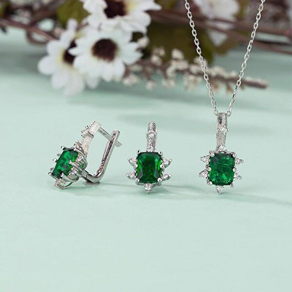 Gümüş Pazarım Takı Seti