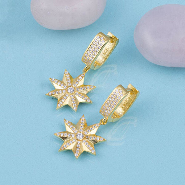 Gümüş Pazarım Küpe