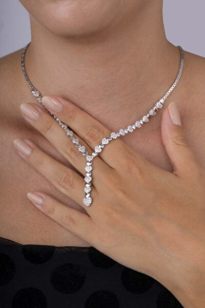 Gümüş Pazarım Kolye