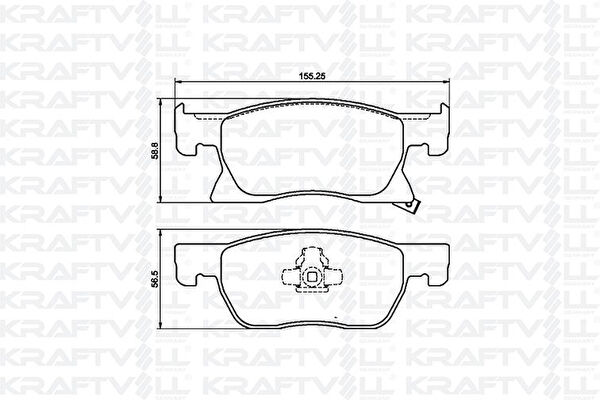 Kraftvoll Fren Balataları