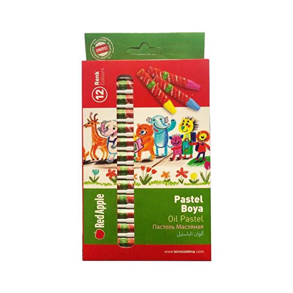 Red apple Pastel Boya