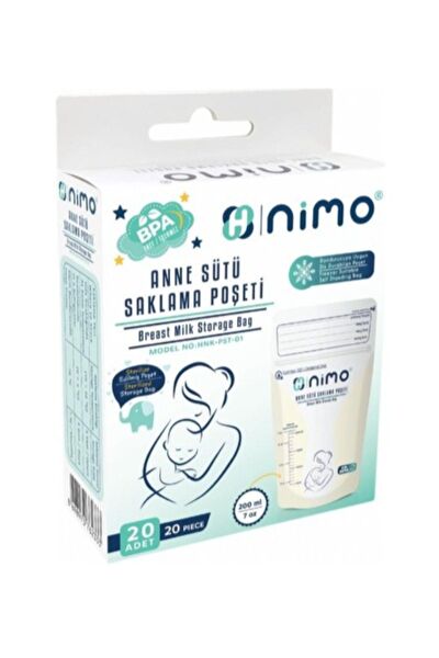 Nimo Süt Saklama Poşeti, Kabı