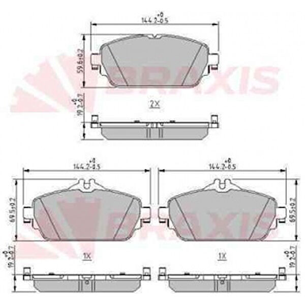 BRAXIS Fren Balataları